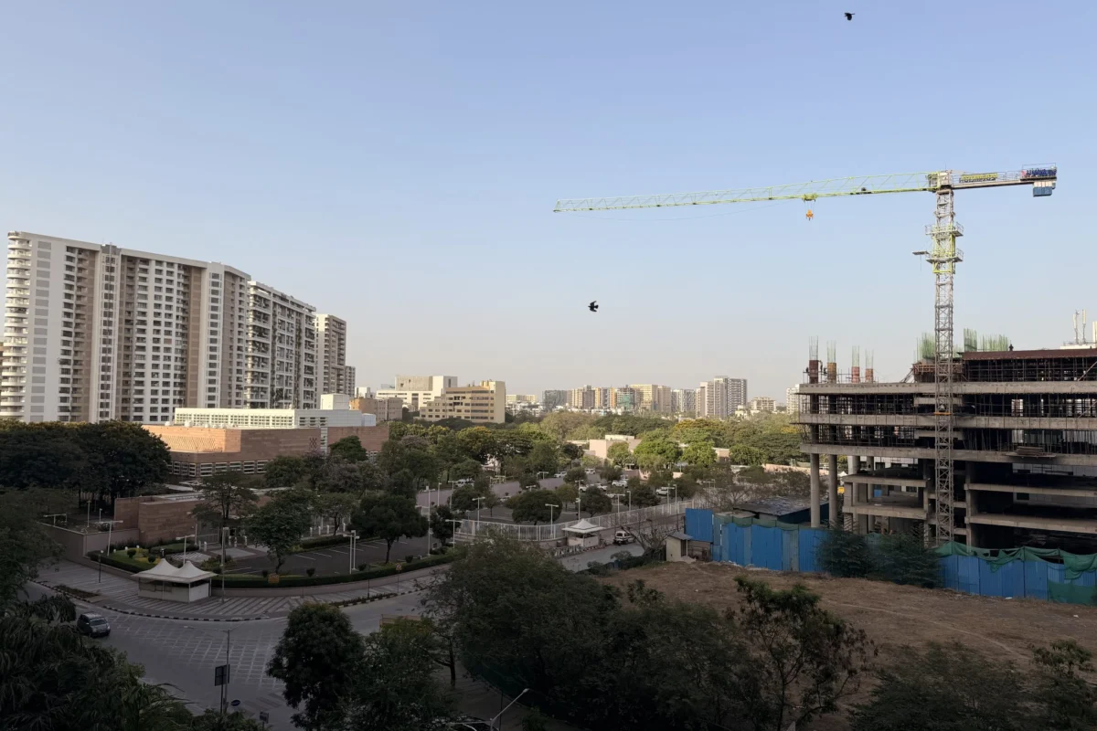 Residential development under construction